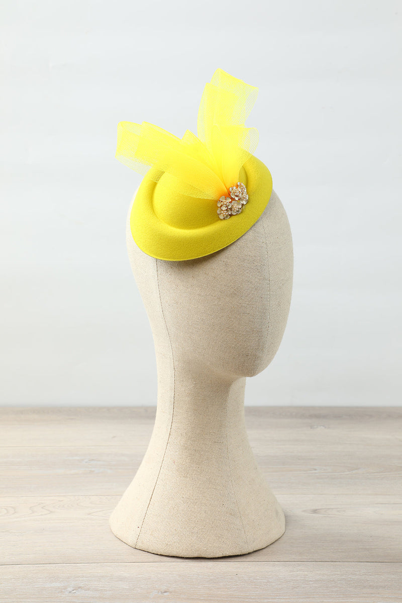 Load image into Gallery viewer, Yellow Women 1920s Headpieces