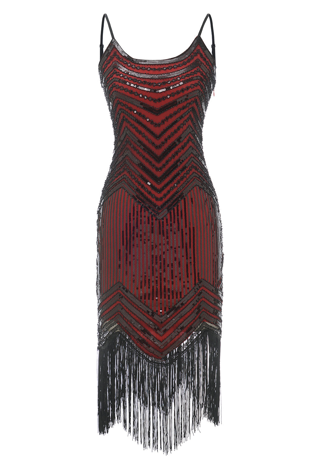 Bodycon Black Silver Sequins 1920s Dress