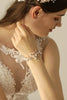 Load image into Gallery viewer, Freshwater Pearl Bridal Wristband Bridal Jewelry
