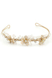 Delicate Flower Headband with Beading