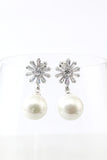 Flowers Pearl Earrings