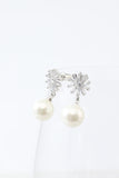 Flowers Pearl Earrings