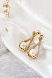 Pearl Water Drop Earrings