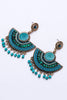 Load image into Gallery viewer, Green Beading Earrings