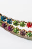 Load image into Gallery viewer, Colorful Beaded Hoop Earrings