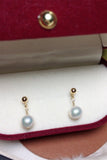 Freshwater Pearl Stud Earrings Vintage