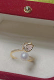 White Pearl Ring