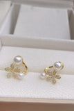 White Pearl Ear Clip