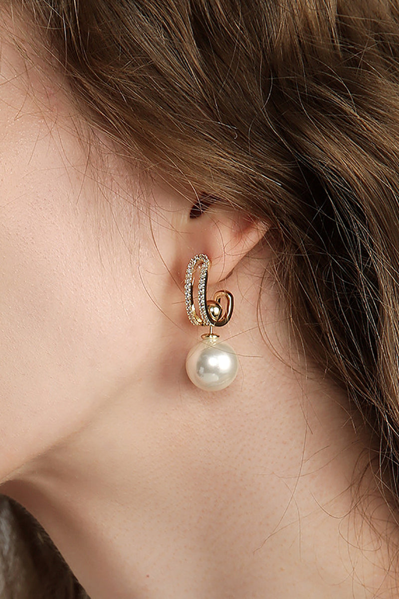 Load image into Gallery viewer, Pearl Elegant Trendy Earrings