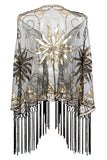 Fringes Sequin 1920s Cape