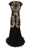 Long Sequin 1920s Gatsby Dress