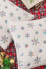 Load image into Gallery viewer, Christmas Gift White Snowflake Plush Pillowcase
