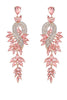 Load image into Gallery viewer, Green Earrings With Beadings and Rhinestones