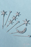 Fashion Simple Rhinestone Bangs Side Hair Clip