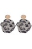 Load image into Gallery viewer, Leopard Rhinestones Sparkly Earrings