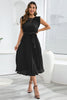 Load image into Gallery viewer, A-Line Sleeveless Black Casual Dress