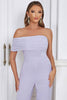 Load image into Gallery viewer, Lilac One Shoulder Jumpsuits For Cocktail