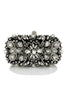 Load image into Gallery viewer, Rhinestone Sparkly Black Party Clutch Bag