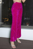 Fuchsia Women Suit Pant