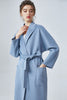 Load image into Gallery viewer, Camel Notched Lapel Cashmere Coat with Belt