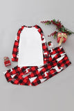 Plaid Printed Family Christmas Pajamas