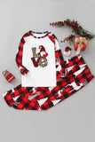 Plaid Printed Family Christmas Pajamas