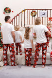 Family Matching Christmas Pajamas with Red Plaid