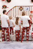 Family Matching Christmas Pajamas with Red Plaid