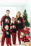 Christmas Family Red Plaid Pajama Sets