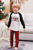 Long Sleeves Plaid Family Christmas Pajamas