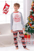 Load image into Gallery viewer, Print Grey Long Sleeves Matching Family Christmas Pajamas