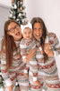 Load image into Gallery viewer, Grey Pattern Stripes Christmas Family Matching Pajamas