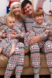 Christmas Family Matching Pajama Set Grey Pattern Pajamas