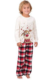 Christmas White Deer Family Matching Pajamas Set