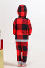 Load image into Gallery viewer, Christmas Family Red Grid Bear Print Pajamas Set