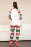 Red Green Family Christmas Tree Pajamas Set