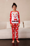 Red Deer Print Family Christmas Pajamas