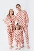 Load image into Gallery viewer, Orange Print Christmas Family Matching Pajamas Set