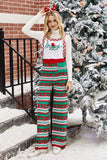 Christmas Red Snowflake Knitted Jumpsuits