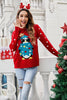 Load image into Gallery viewer, Christmas Blue Penguin Knitted Pullover Sweater