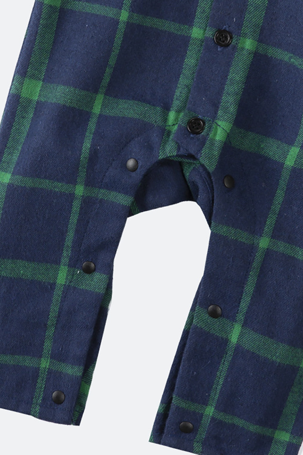 Dark Green Plaid Dresses and Long Sleeves T-Shirt Family Matching Outfits