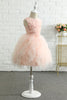 Load image into Gallery viewer, Light Pink Sleeveless Flower Girl Dress