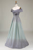 Load image into Gallery viewer, Sparkly Off the Shoulder A-Line Princess Prom Dress with Pleats