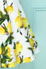 Load image into Gallery viewer, Lemon 1950s Swing Dress