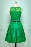 Green Lace Dress