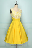 Yellow Button Up Dress