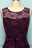 Load image into Gallery viewer, Vintage Grape Lace Dress
