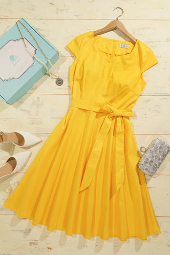 Yellow Vintage Dress
