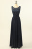 Load image into Gallery viewer, Blush Long Chiffon Lace Bridesmaid Dress