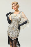 1920s Sequin Women Cape